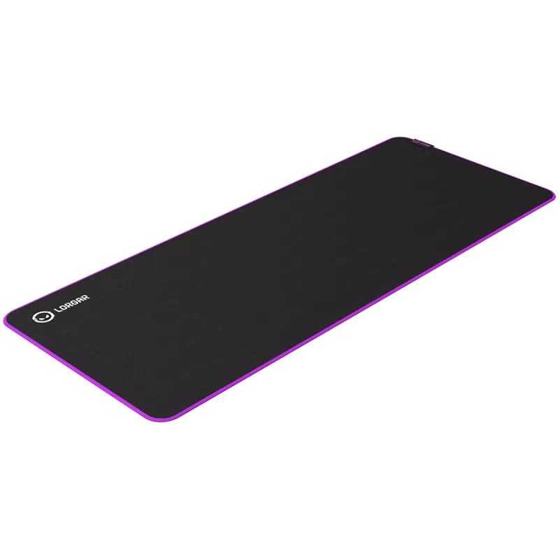 Lorgar Main 319, mänguhiirematt, kiire pind, lilla libisemiskummist alus, suurus: 900mm x 360mm x 3mm, kaal 0,6 kg