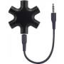 SpeaKa Professional SP-7870556 kaabelliidese/sooadapter 3,5 5x 3,5 must (SP-7870556)
