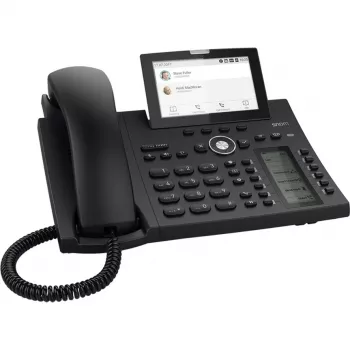 SNOM D385N must, ilma Bluetoothita, ilma toiteadapterita (00004600)