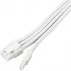Toiteploki pikenduskaabel SILVERSTONE PCIe 8‑pin SST-PP07E-PCI8W-V2 30 cm valge