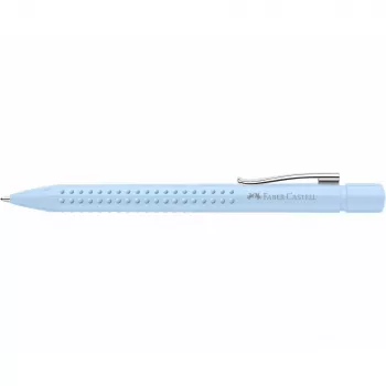Klambriga sissetõmmatav pastapliiats Faber-Castell 243916 helesinine eriti jäme