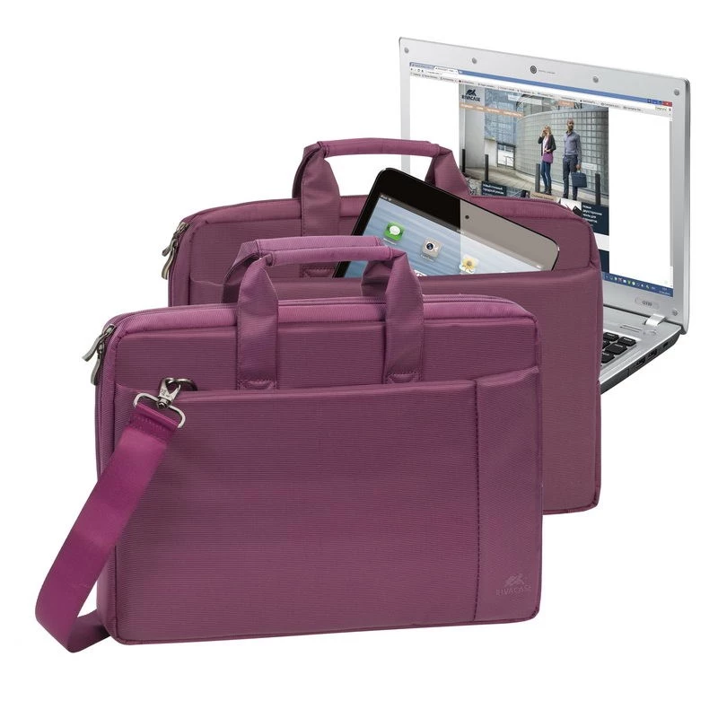 Rivacase 8231 39,6 cm (15,6) Messenger-tüüpi ümbris lilla