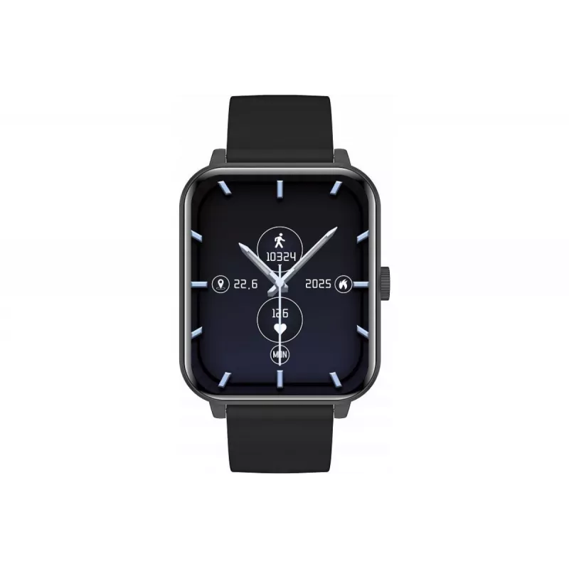 myPhone Watch Classic 2 4,7 cm (1,85 inch) IPS Digital 240 x 284 pikslit puuteekraaniga must