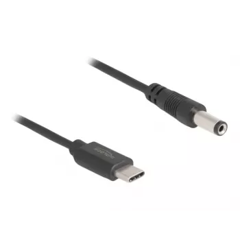 DeLOCK USB USB-C toitekaabel 1m 5,5 x 2,1 mm isane 5V 1,5A