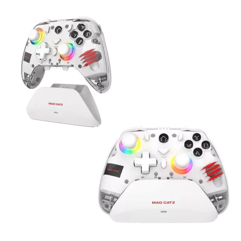 Mängupult Mad Catz C.A.T. 17 CUSTOMIZABLE — juhtmega mängupult, programmeeritavad nupud, ergonoomiline disain