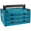 Makita MAKSTOR 3.6 Väikeste osade kast Must, Sinine