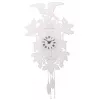 NeXtime kell 2988 Cuckoo Weeble, 41x21 cm, seinakell, valge