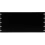 19-tolline esipaneel Omnitronic Z-19U terasest must 5U (5HE)
