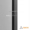 Kinnitusklamber SBOX PLB-1948 ekraanidele 43–100 kg, plaat 800×600 mm