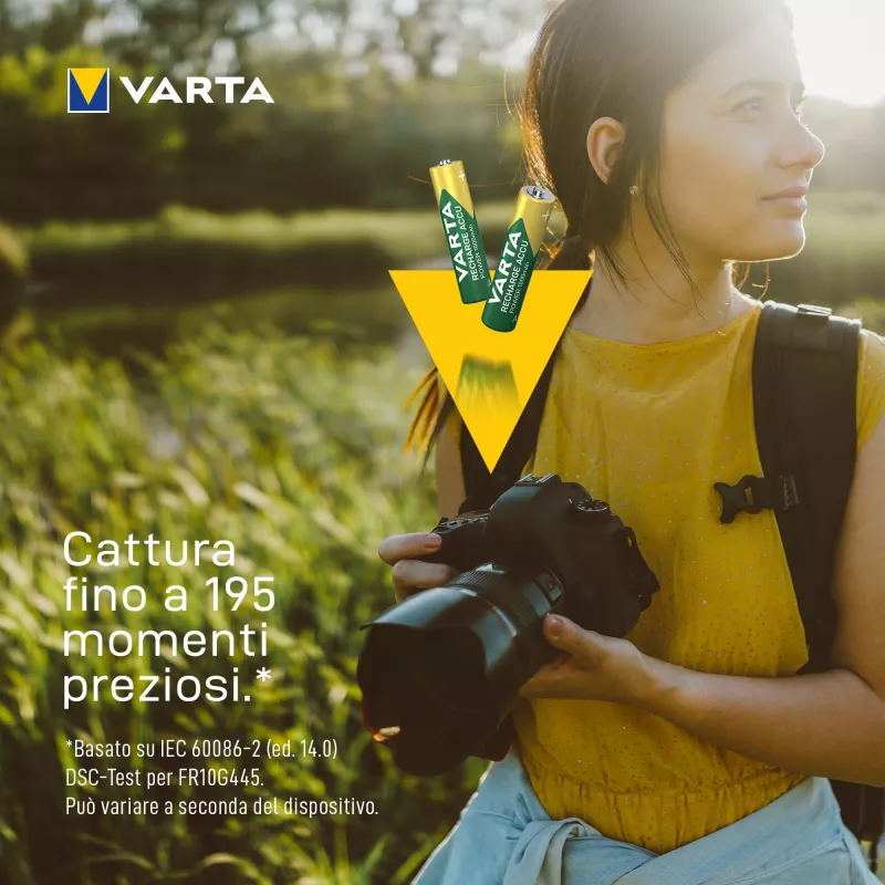 Varta Professional - Aku 2 x AAA - NiMH - (laetav)