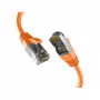 EFB-Elektronik CAT8.1 ORUANŽ 0,25m RJ45 ühenduskaabel S/FTP PIMF LSZH 2000MHZ 40GB võrgukaabel Tootja: EFB Elektronik (EC020200277)
