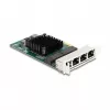 DeLOCK PCI Express x4 kaart 4 x RJ45 Gigabit LAN BCM hall