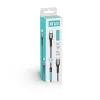 USB USB-C laadimiskaabel ColorWay CW-CBPDCC040-GR, 65W PD, 1 m, roheline