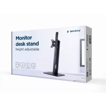 Gembird MS-D1-01 Monitori lauaalus, kõrgusega reguleeritav, must