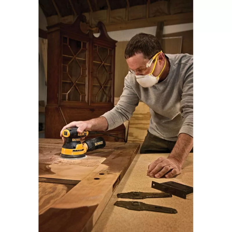 Orbitaallihvija DeWalt DWE6423-QS, 280 W, 8 000–12 000 OPM, 2,6 mm orbiit, 1,28 kg