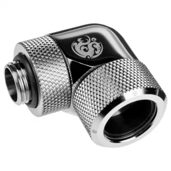 Arvuti vesijahutussüsteemi torustik BitsPower BP-E90RMLA16, messing, 16 mm läbimõõt, hõbedane