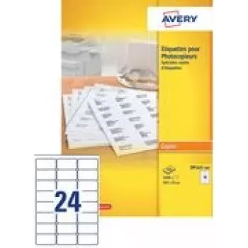 Isekleepuvad sildid Avery Laser, valge, 105 x 58 mm, DPS10, 1000 tk
