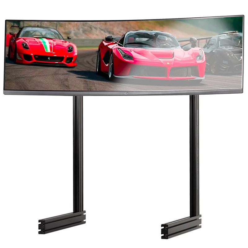 Next Level Racing Elite vabalt seisev ühe monitori alus must versioon NLR-E035 - monitori kronstein