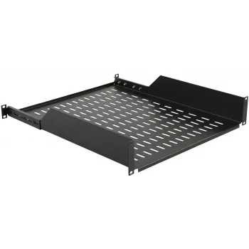 Rack shelf LOGON RAS410BL Must 50 kg capacity 19 inch