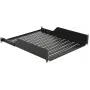 Rack shelf LOGON RAS410BL Must 50 kg capacity 19 inch