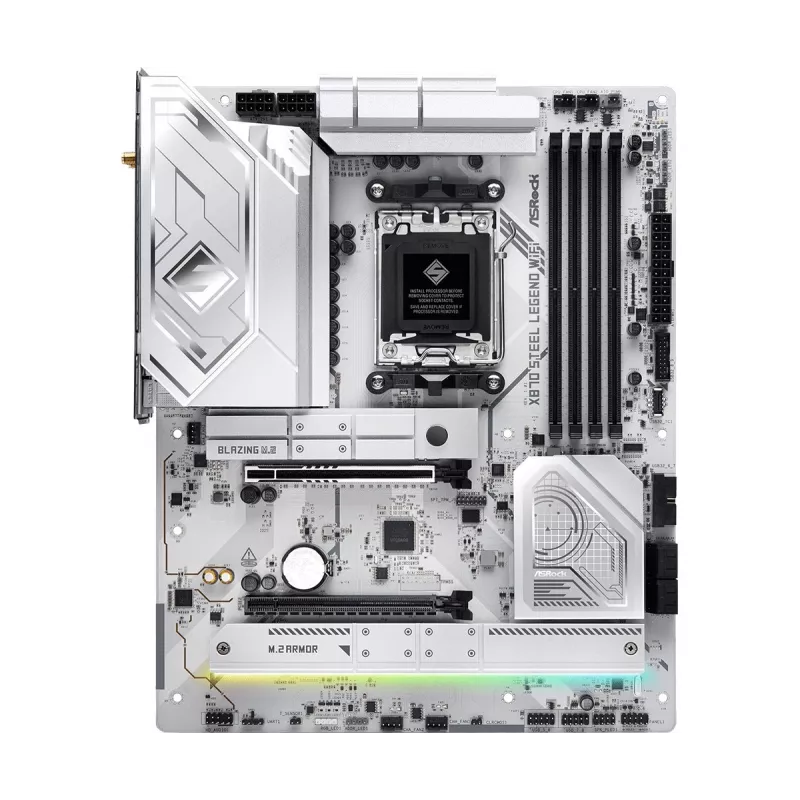 ASRock X870 Steel Legend WiFi AM5 ATX emaplaat