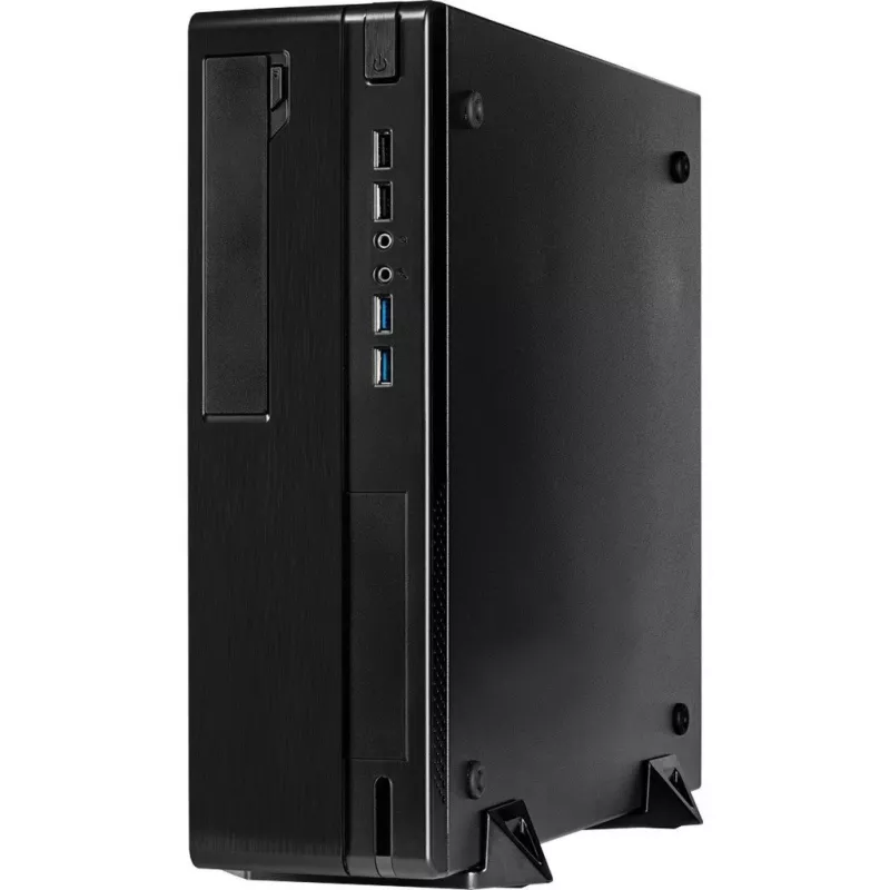 Inter-Tech IT-502 Desktop - Torn - micro ATX - ilma toiteplokita - USB/Audio (88881234)