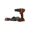 Black & Decker BDCHD18K1B2-QW trell 1400 RPM
