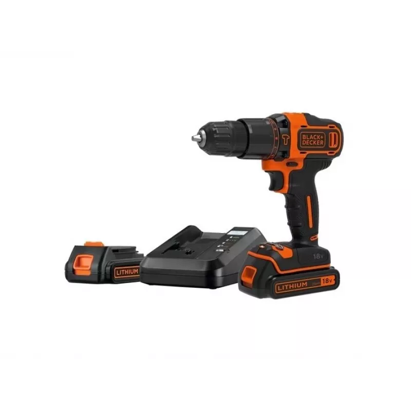 Black & Decker BDCHD18K1B2-QW trell 1400 RPM