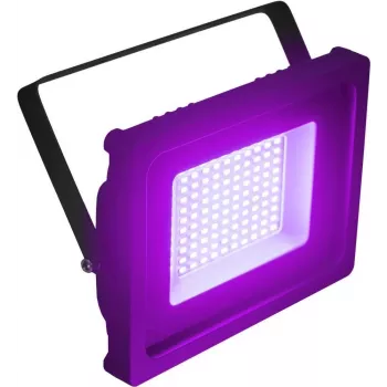 EUROLITE FL-50 SMD Violet IP-klassiga LED-prožektor – kompaktne SMD-valgusti, violetne valgusväljund