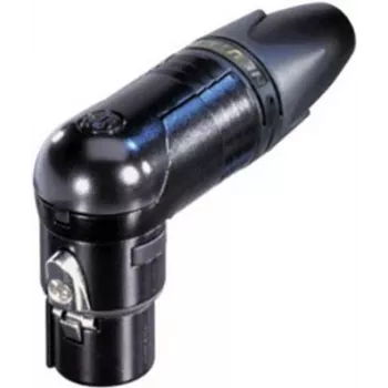Neutrik NC10FRX-14-B juhtmepistik XLR must (NC10FRX-14-B)