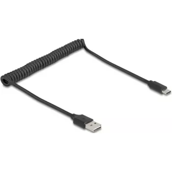 USB-kaabel DeLOCK 90133 USB 2.0 0,8 m must