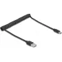 USB-kaabel DeLOCK 90133 USB 2.0 0,8 m must