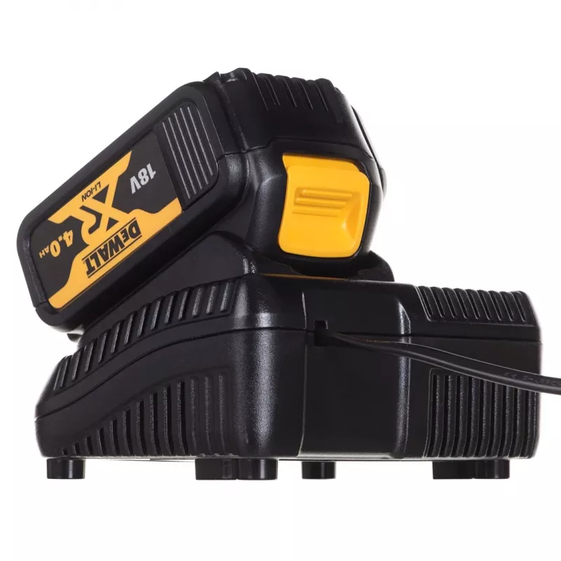 Juhtmeta tööriistakomplekt DeWalt DCK2062M2T — 18V, DCD709 puur + DCF809 1/4-tolline löökkruvikeeraja, 2×4,0Ah akud, TSTAK II kohver