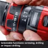Einhell TE-CD 18/44 Li-i 24000 RPM 1,59 kg Must, Punane