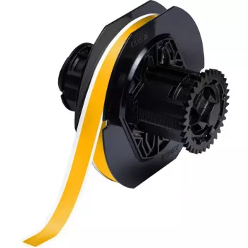 Isekleepuv vinüülprinterisilt Brady B30C-500-7569-YL, kollane, 1,27 cm laius