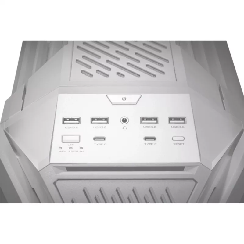 ASUS ROG GR701 Hyperion White, PC, Valge, ATX, EATX, micro ATX, Mini-ITX, Alumiinium, Multi, Esipaneel
