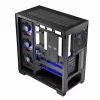 PC Case MODECOM Volcano Stellar 5F ATX Midi Tower, karastatud klaas, 5 eelpaigaldatud ventilaatorit, USB‑C, toetab microATX/ATX, max GPU 420mm, CPU jahuti kõrgus 175mm
