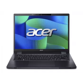 Acer TravelMate TMP414-53-G2-TCO-585Q | Sinakashall | 14 tolli | WUXGA | 1920 x 1200 pikslit | Intel Core 5 | 120U | 16 GB | DDR5 | SSD 256 GB | Intel Iris Xe