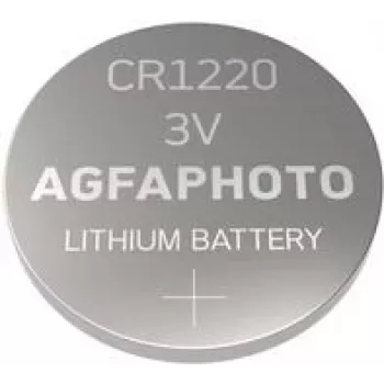 AgfaPhoto nööpelement CR 1220 liitium 3 V 5 tk (150-803210)