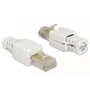 Juhtmepistik DeLOCK 86415 RJ-45 valge