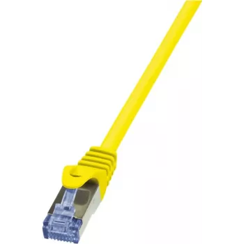 Võrgukaabel LogiLink 1m Cat.6A RJ-45 S/FTP kollane