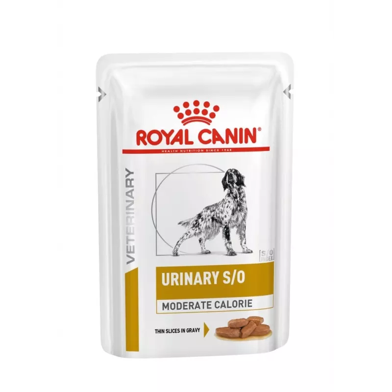 Märg koeratoit Royal Canin Urinary S/O Moderate Calorie 12 x 100 g kotikesed, täiskasvanud, 80% niiskus, 8% valk