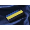 Nutitelefoni ümbris man and wood iPhone X/XS jaoks — dandy blue Must, kaitsev kõva kest