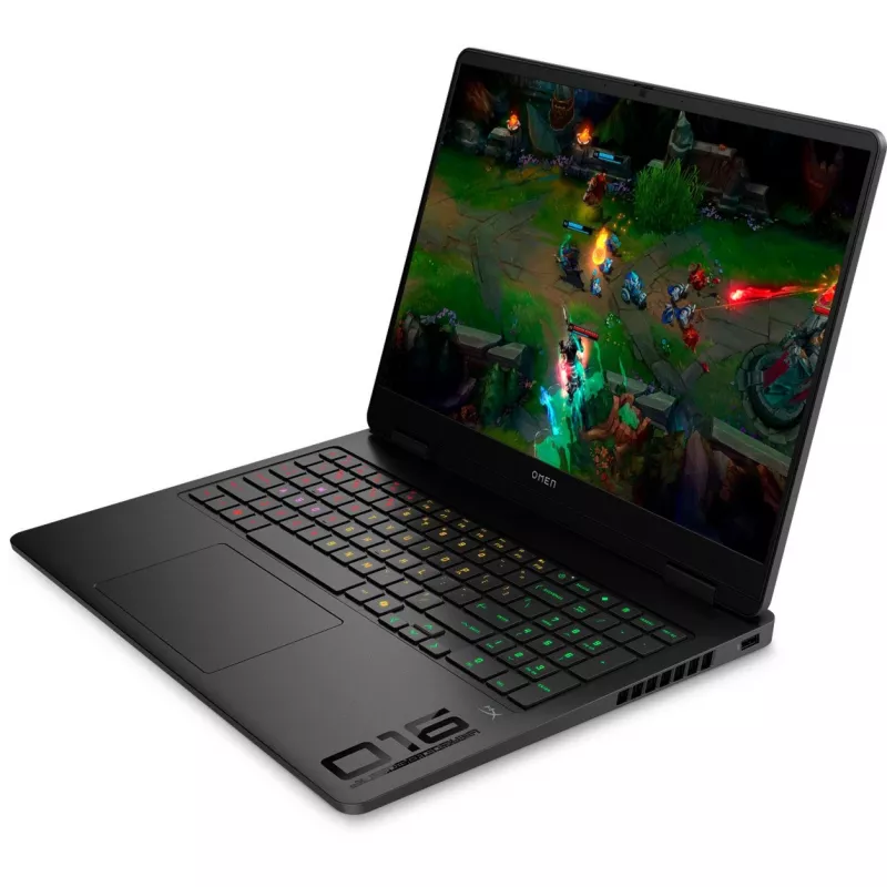 16-am0280ng, Gaming-sülearvuti must, Intel® Core™ Ultra 7 255H, NVIDIA GeForce RTX 5060, 24 GB DDR5, 1 TB (1 TB SSD), ilma operatsioonisüsteemita