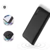 Dux Ducis Hivo klapiga nahast rahakott-tüüpi ümbris Samsung Galaxy S22+ (S22 Plus) jaoks, must