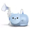 Võrknebulaator Omron Nami Cat NE-C303K-KDE — lauapealne inhalaator, 0,35 ml/min, lastele ja täiskasvanutele, sinine, W235×D148×H157 mm