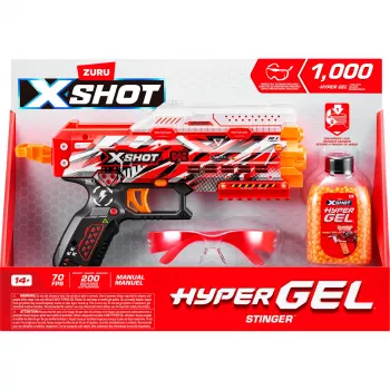 Mängupüss XSHOT HYPER GEL 36728 — mitmevärviline, kaal 350,3 g, vanusele 14+