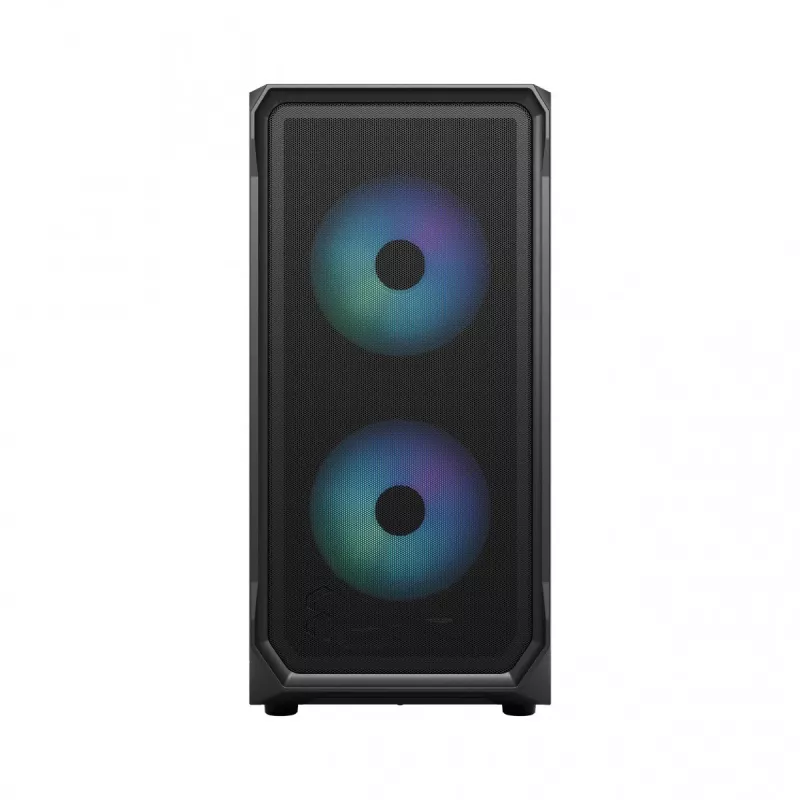 Fractal Design Focus 2 RGB karastatud klaasiga keskmine torn ATX arvutikorpus - must
