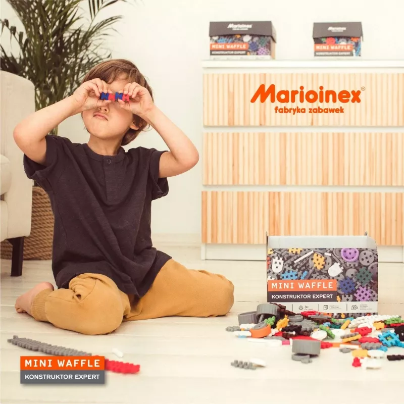 Marioinex Mini Waffle klotsikomplekt Constructor Expert, 501 detaili