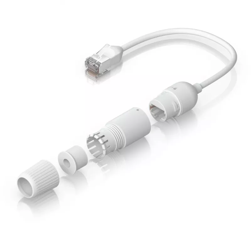 Võrgukaabel Ubiquiti UACC-Cable-Extender-C6A RJ-45 Cat6a 0,185 m valge